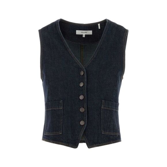 Frame Women Denim Vest